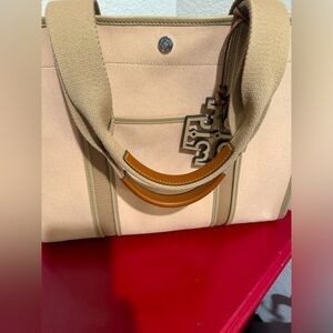 Tory Burch Twill Tote